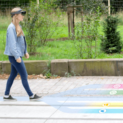 Thumbnail for Walk The Line: Leveraging Lateral Shifts of the Walking Path as an Input Modality for Head-Mounted Displays